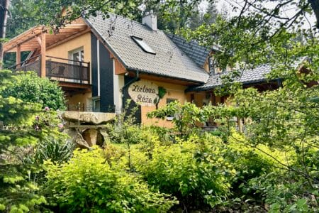 widoki na ośrodek zielona róża