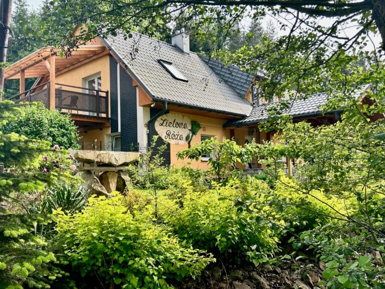 widoki na ośrodek zielona róża