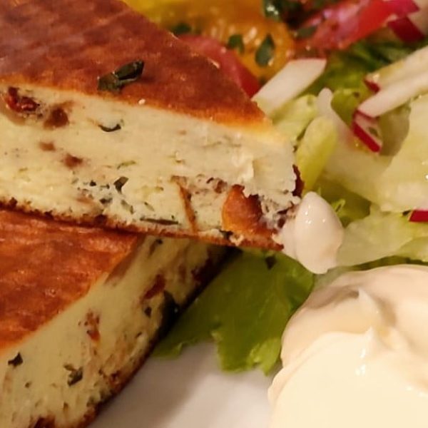 Posiłek z diety niskowęglowodanowej