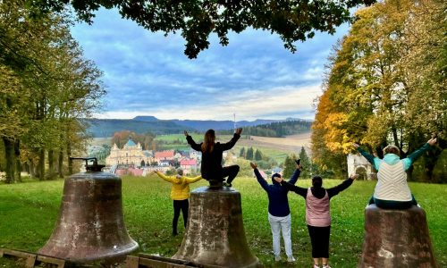 grupa na warsztatach antystresowych, turnusy relaksu